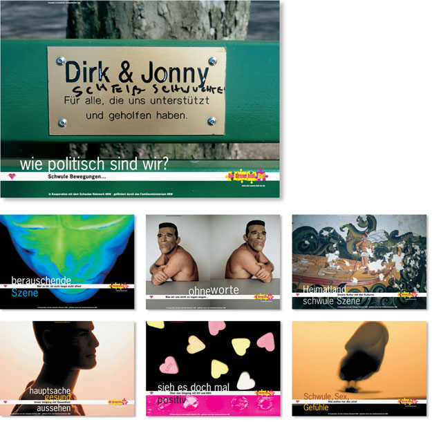 Corporate Design Die Szene bist Du … - nordrhein-westf&auml;lische Sozialkampagne