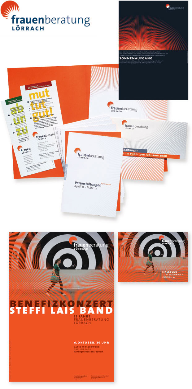 Corporate Design Frauenberatungsstelle L&ouml;rrach