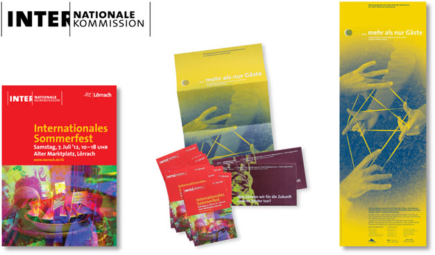 Corporate Design Internationale Kommission L&ouml;rrach