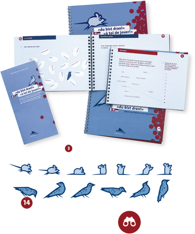 Corporate Design Du bist dran – &agrave; toi de jouer