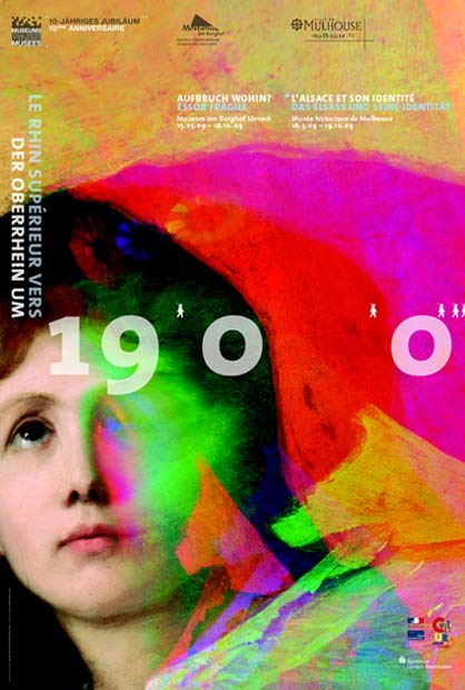 Plakat Dreil&auml;ndermuseum &middot; L&ouml;rrach