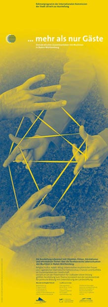 Plakat B&uuml;rgerdienste, Stadt L&ouml;rrach